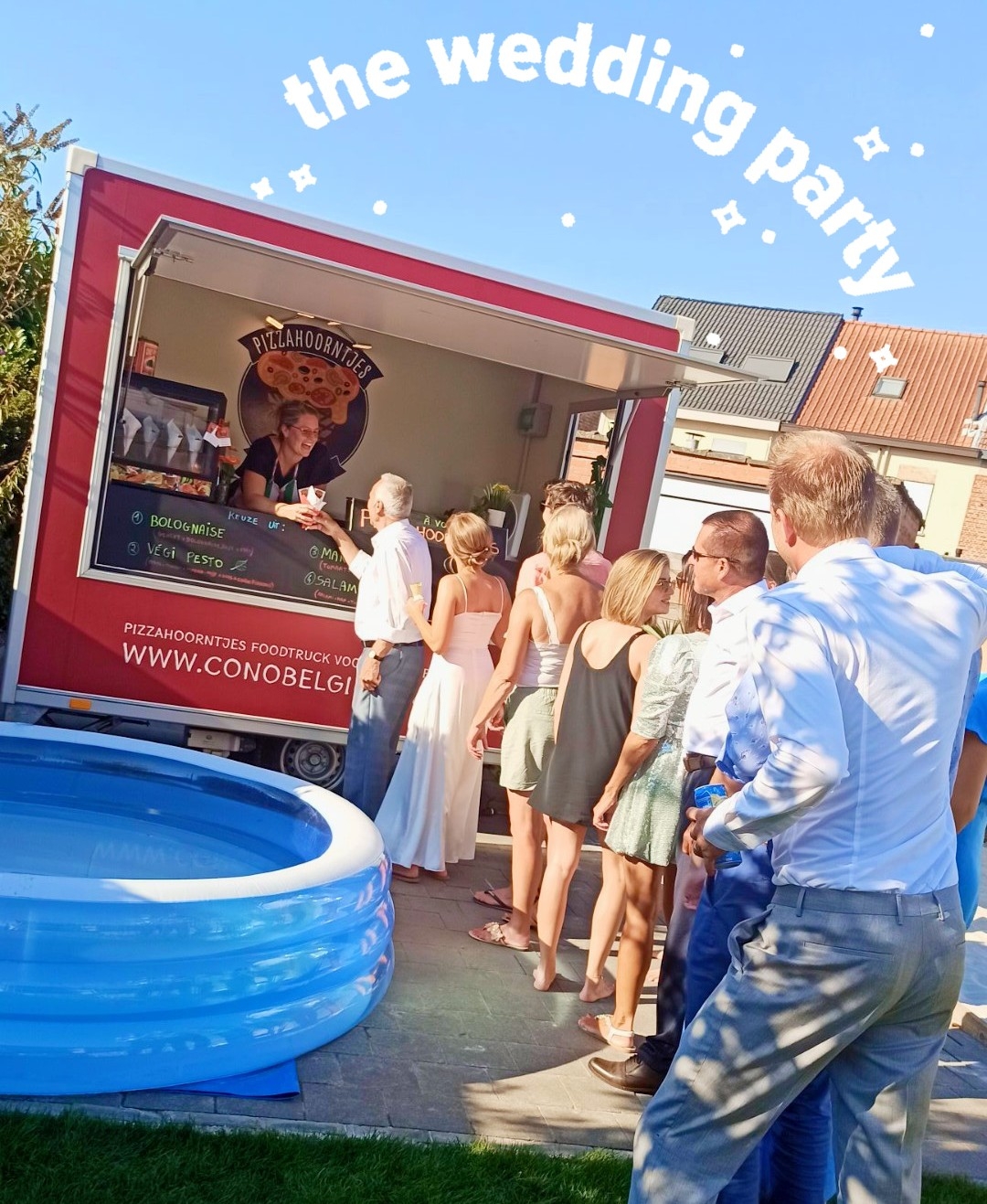 Pizzahoorntjes Foodtruck