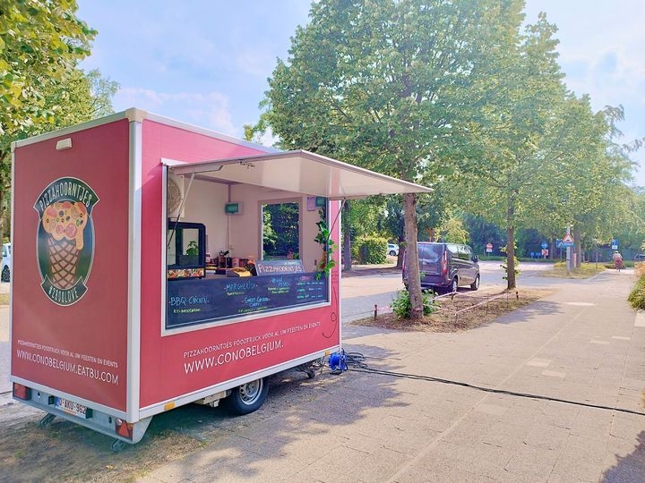 Pizzahoorntjes Foodtruck