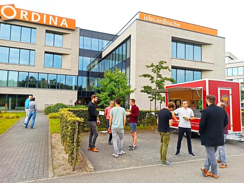 Pizzahoorntjes Foodtruck