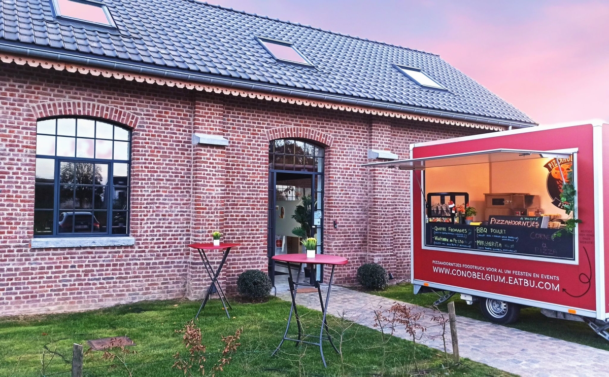 Pizzahoorntjes Foodtruck