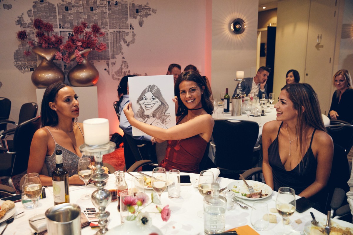 Karikaturist Marc De Roo