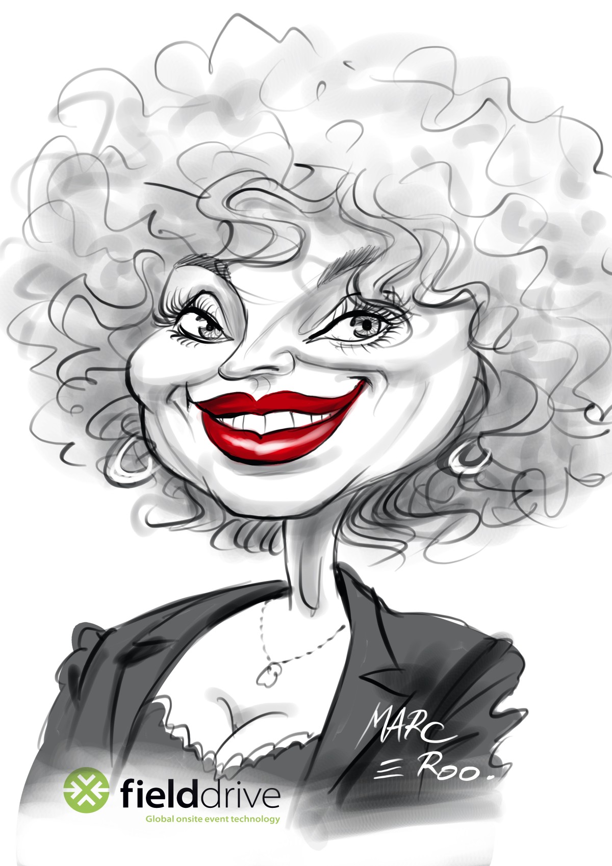 Karikaturist Marc De Roo