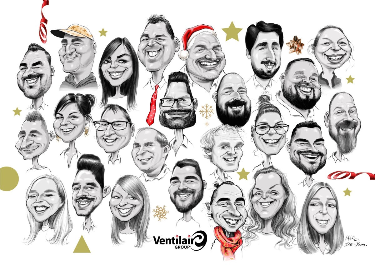 Karikaturist Marc De Roo