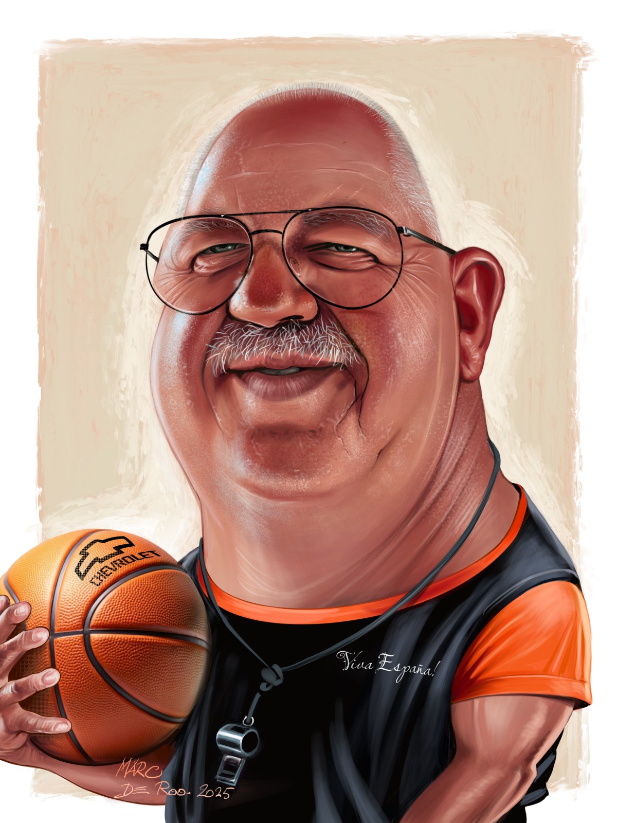 Karikaturist Marc De Roo