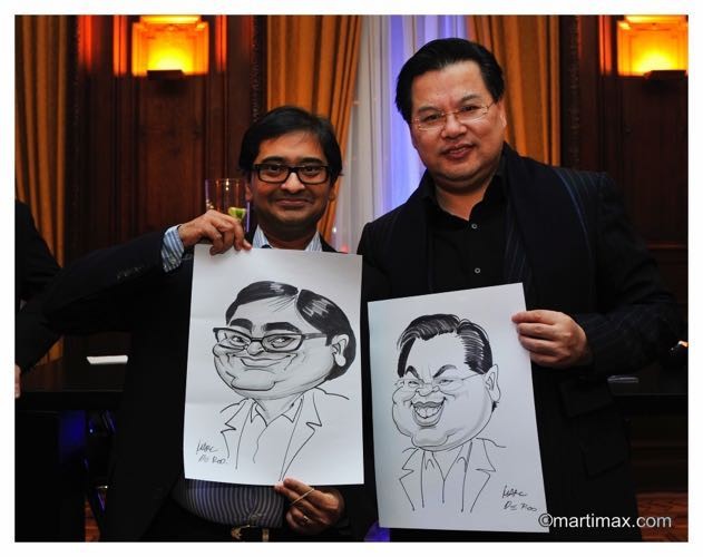 Karikaturist Marc De Roo