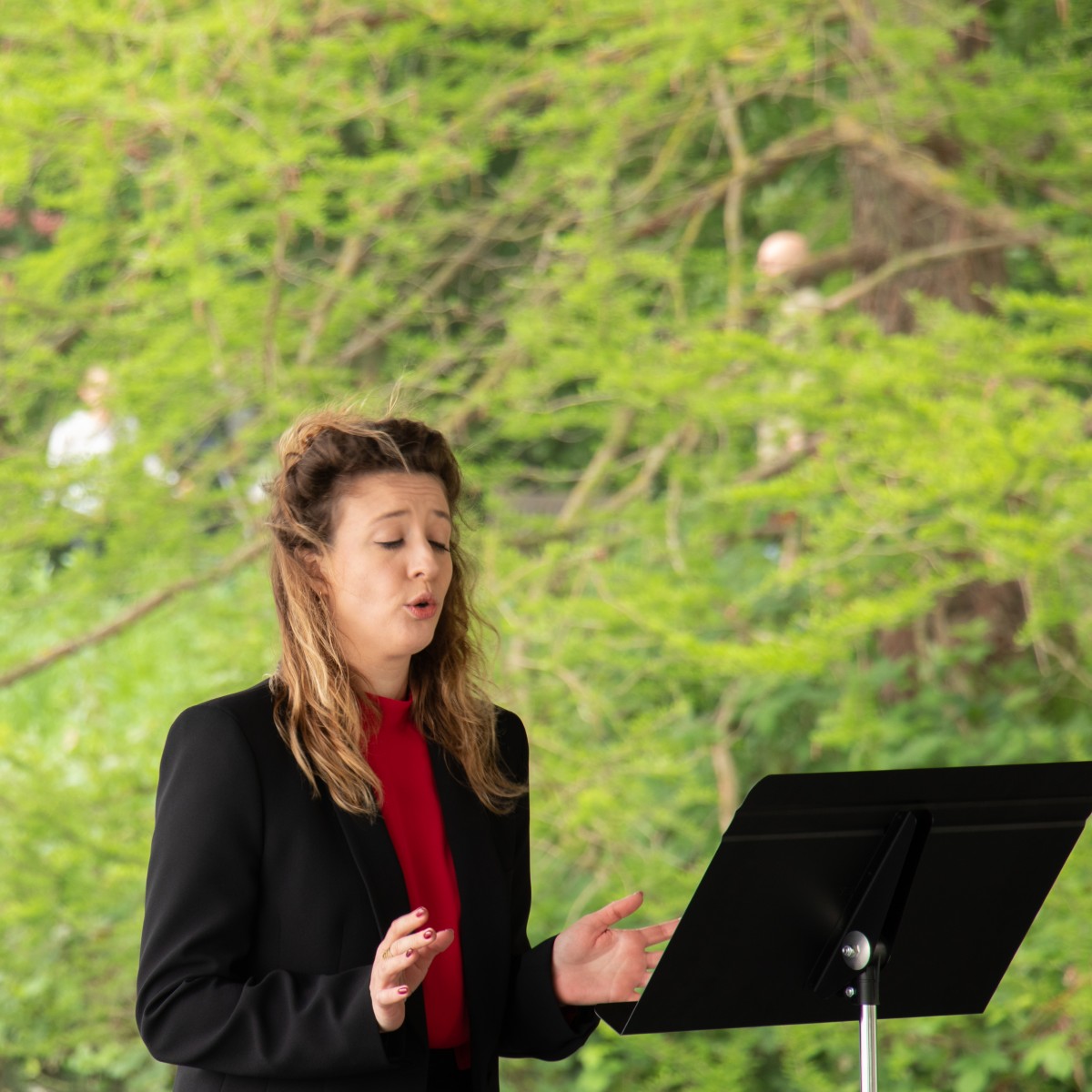 Sopraan Anne-Sophie Lermyte