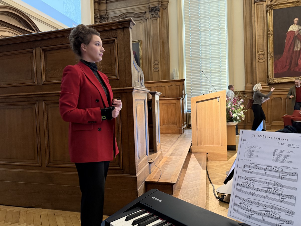 Sopraan Anne-Sophie Lermyte