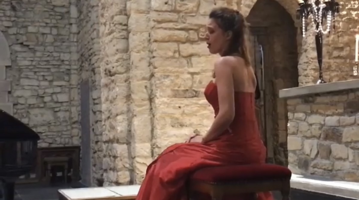 Sopraan Anne-Sophie Lermyte