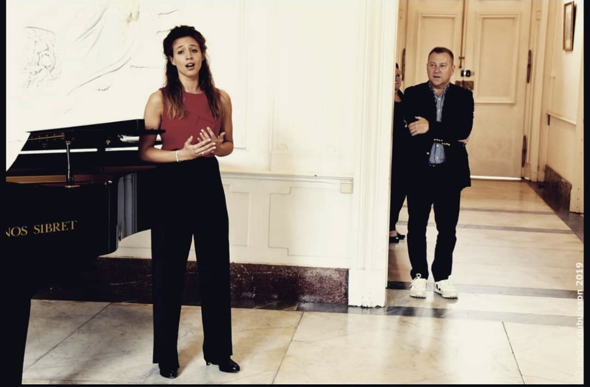 Sopraan Anne-Sophie Lermyte