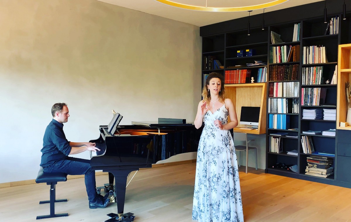 Sopraan Anne-Sophie Lermyte