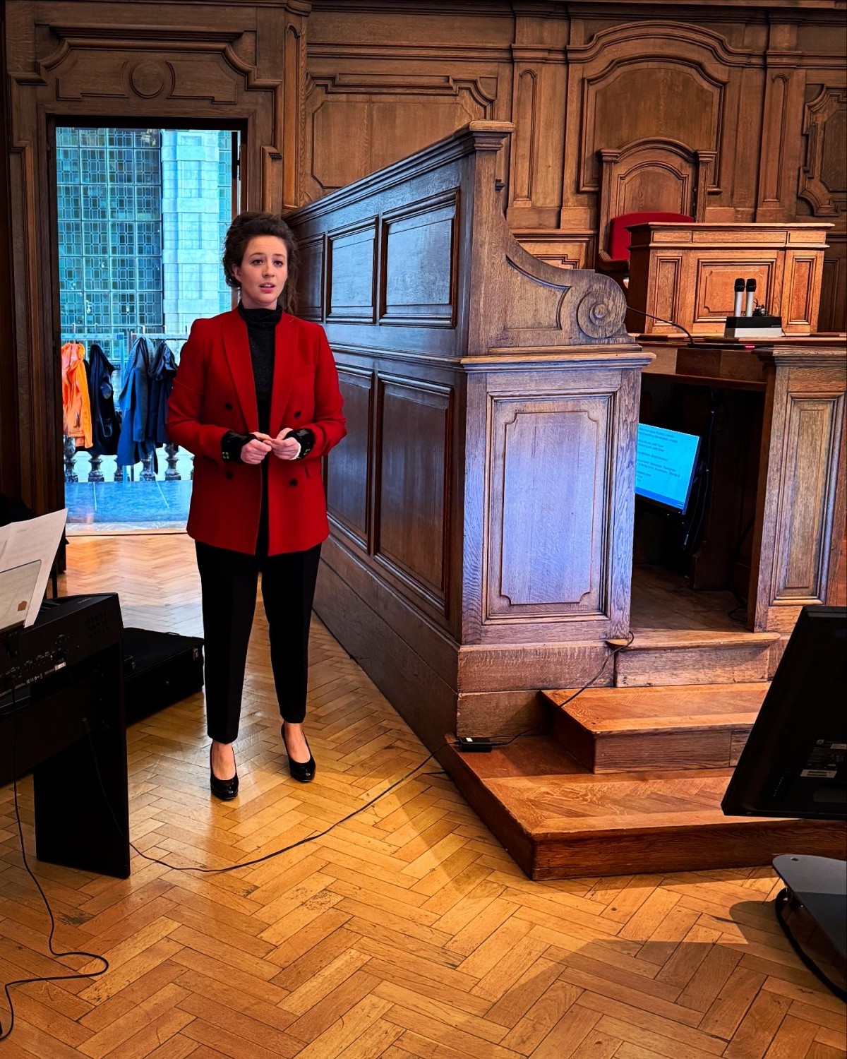 Sopraan Anne-Sophie Lermyte