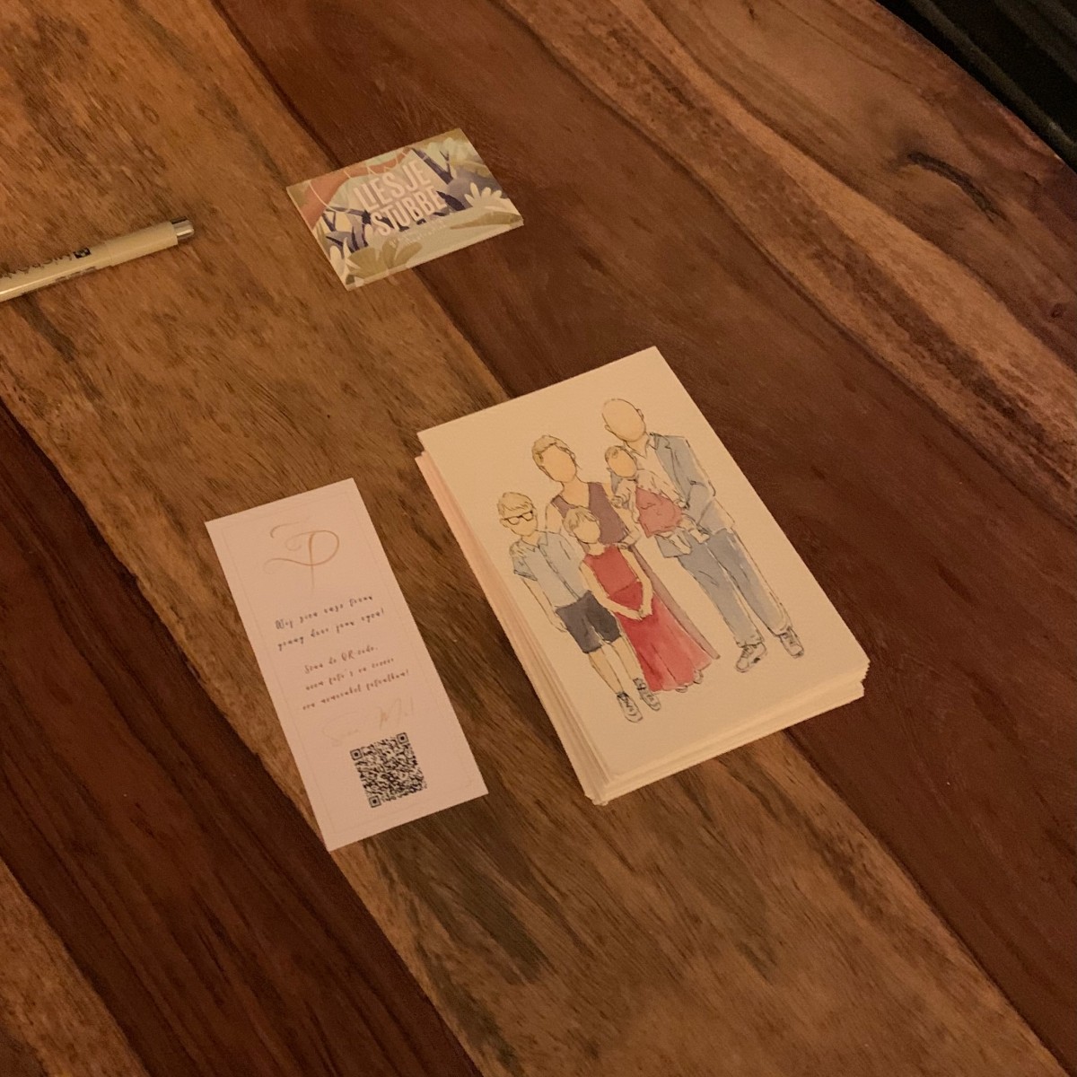 Live illustrator Liesje Stubbe