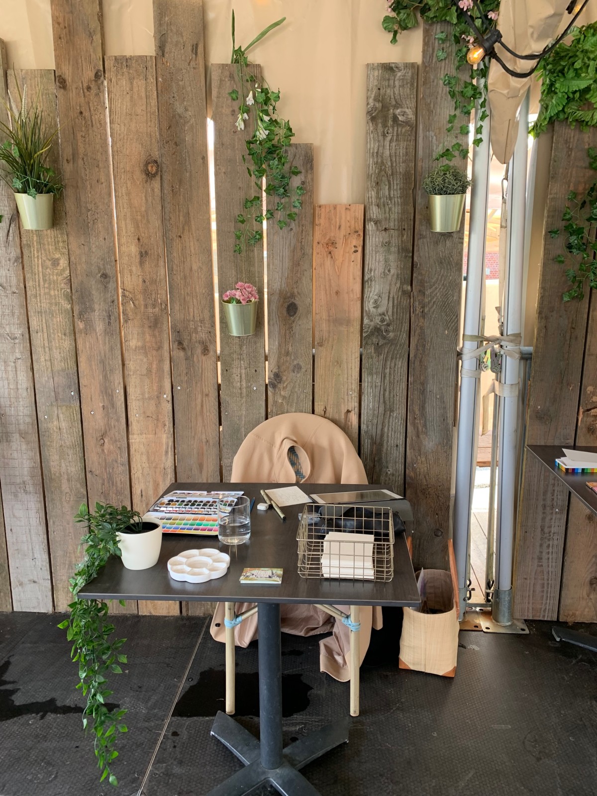 Live illustrator Liesje Stubbe