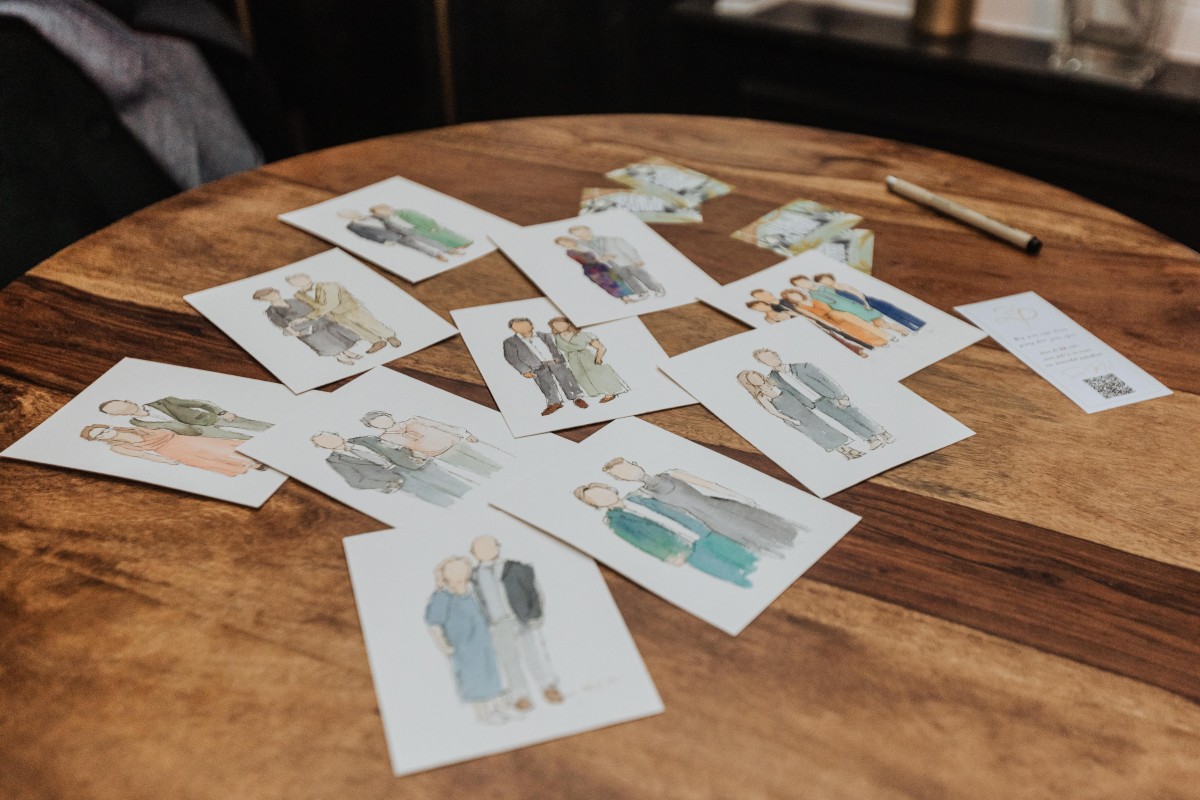 Live illustrator Liesje Stubbe