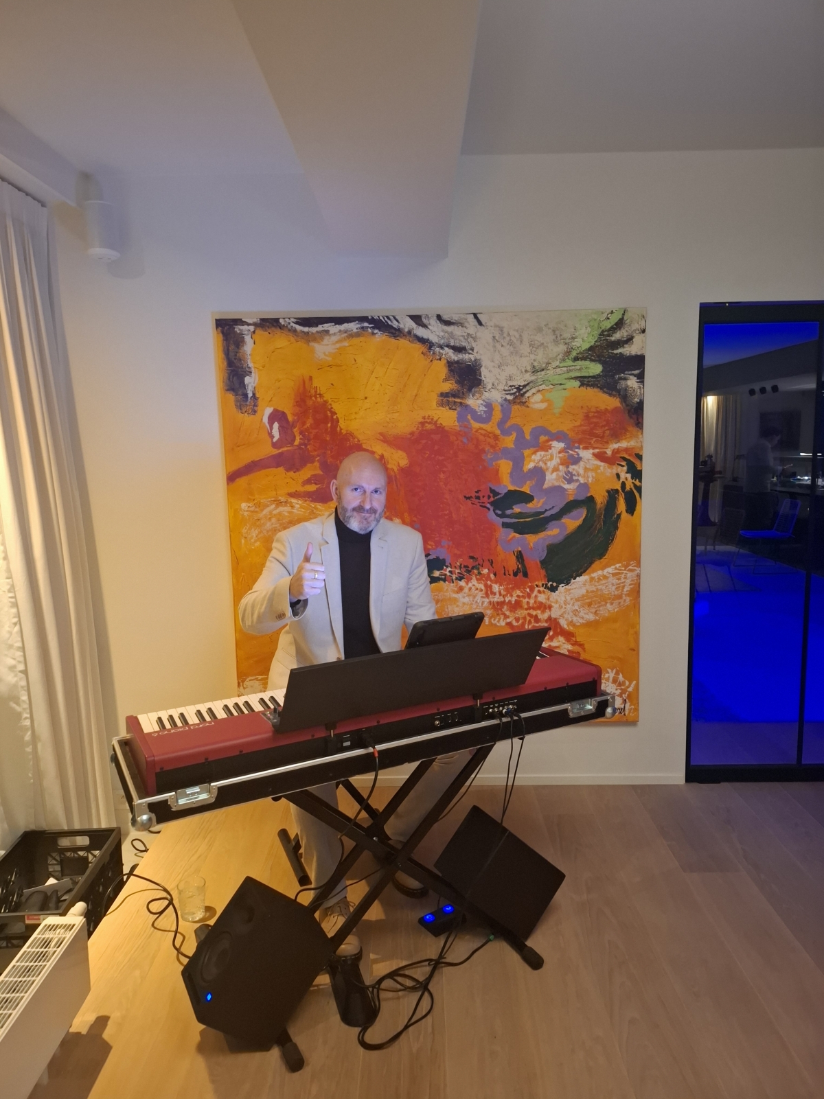 Pianist Kristof Van Reck