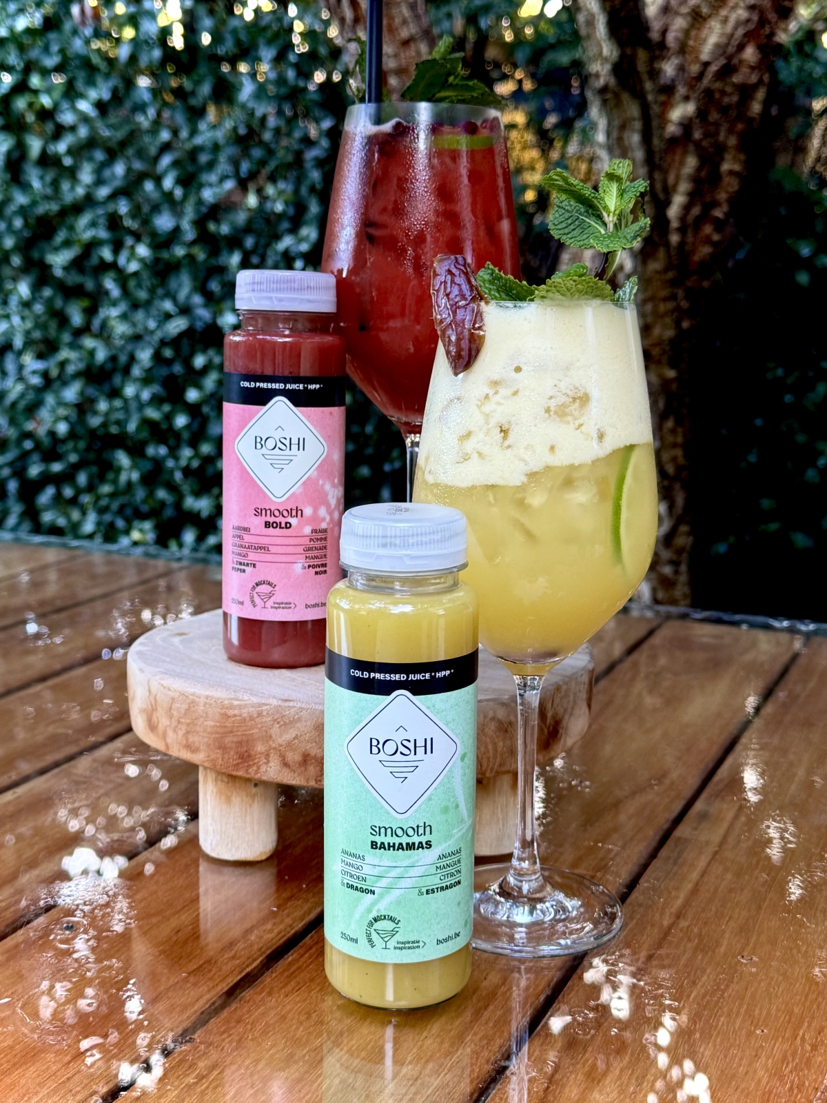 Boshi Juices en Mocktails