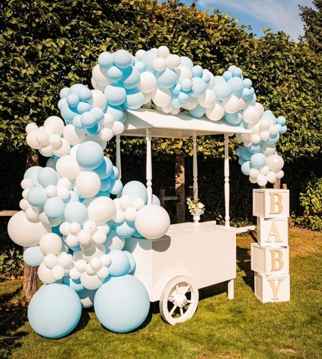 Babyborrel ballonnenboog