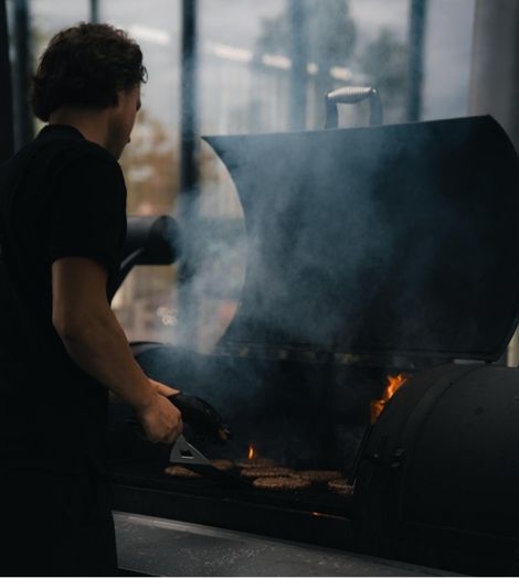 BBQ vlees van The Rebel Smoker