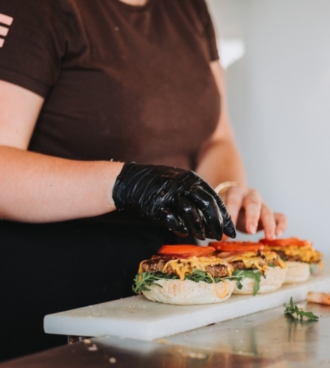 Burger foodtruck groeifeest