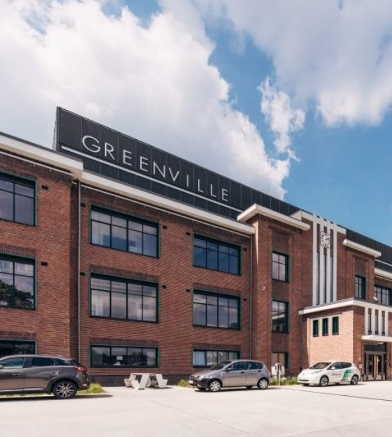 Greenville vergaderlocatie buitengevel