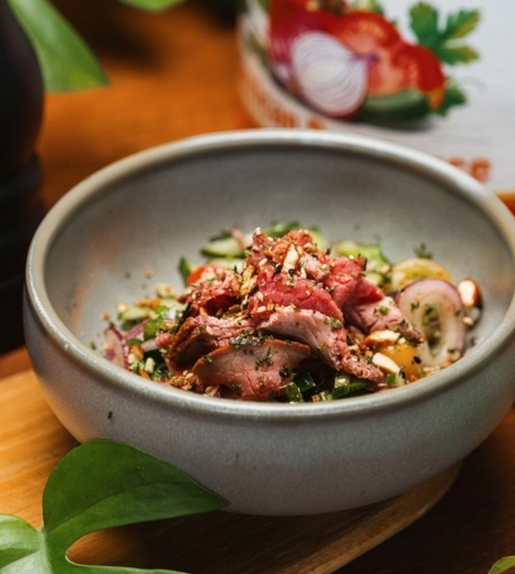 Klein kwalitatief Fingerfoodtruck hapje