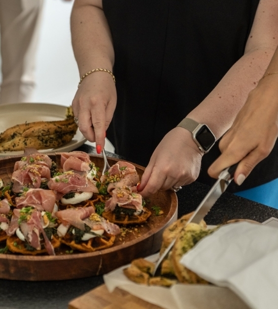 Lunch buffet geserveerd Fabriek 61