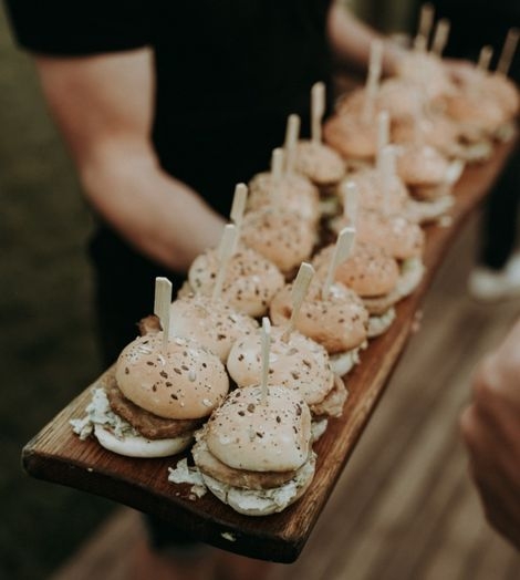 Mini-burgers van Fingerfoodtruck