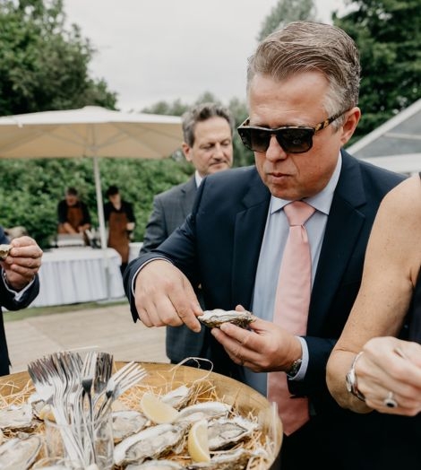 Oesters op je huwelijk
