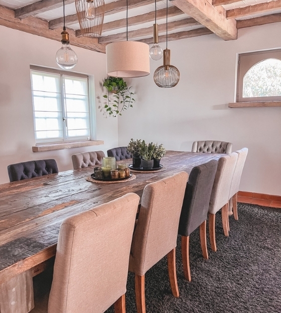 Vergaderzaal landelijk ingericht Domein Weynhoven