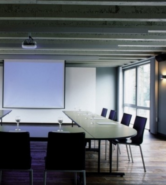 Vergaderzaal opstelling De Pits in Zolder